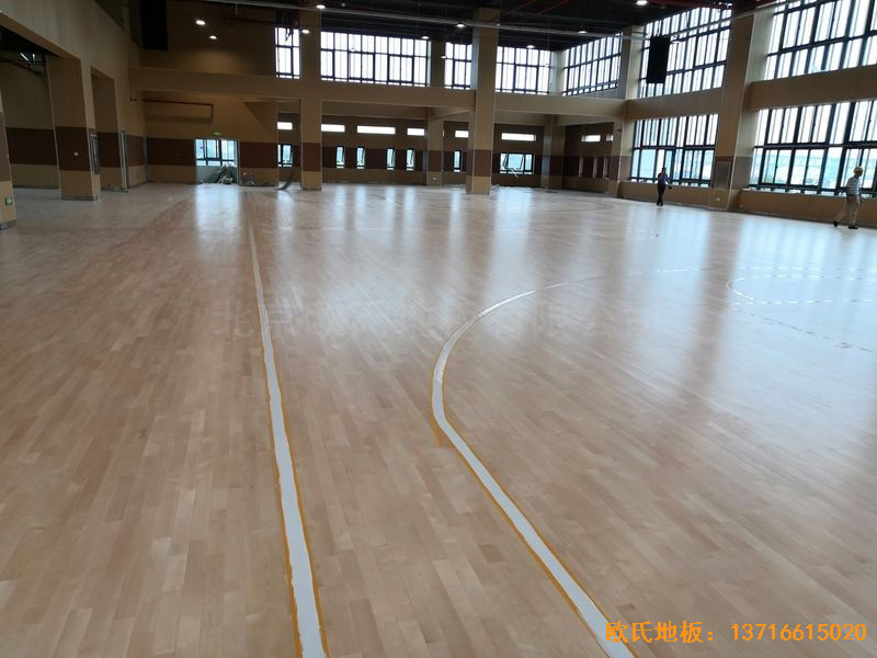 南京埔口區實驗小學運動地板鋪設案例