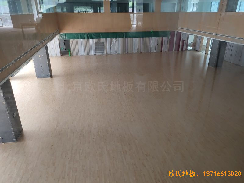 杭州26號地商務金融體育地板鋪裝案例