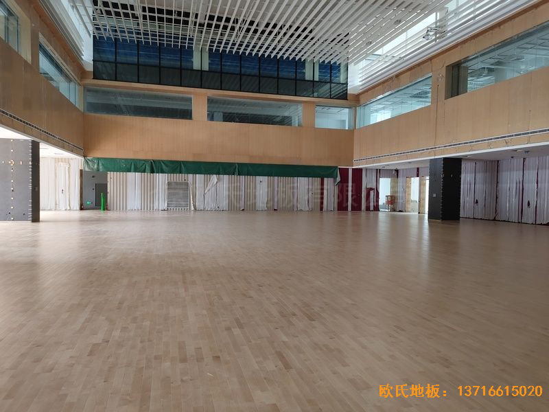 杭州26號地商務金融體育地板鋪裝案例