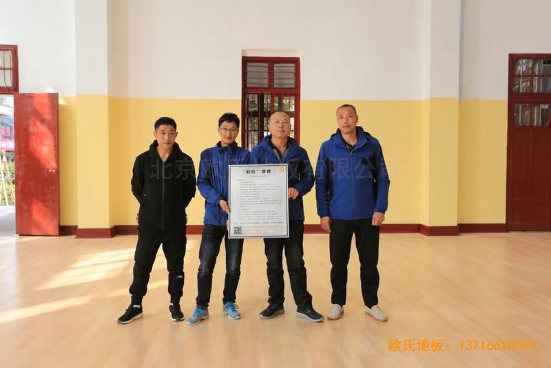 福建中國女排中國隊訓練基地排球場館體育木地板安裝案例