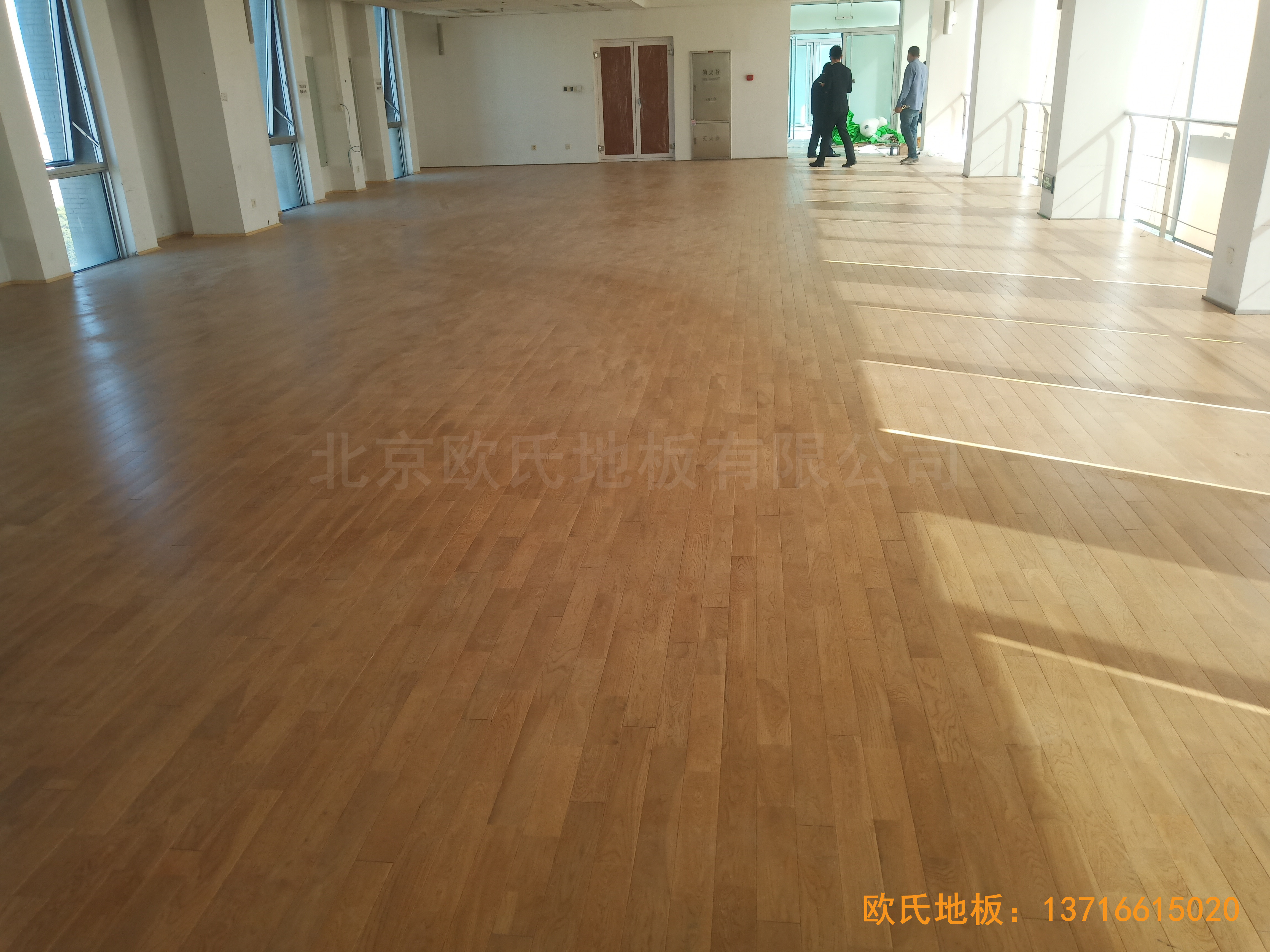 中國科學院技術研究所運動館體育地板鋪裝案例5