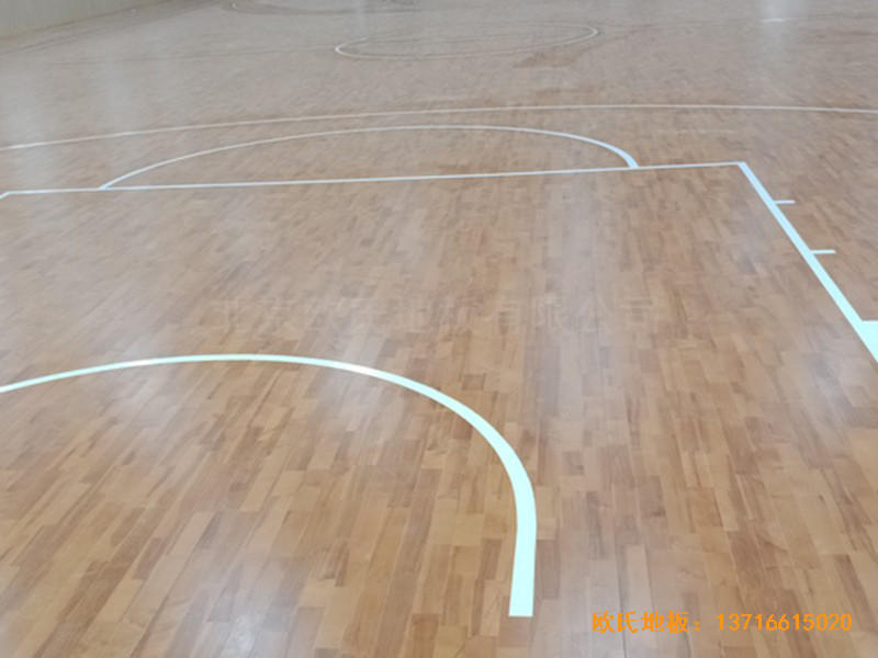 廣西南寧雅貴綜合訓練館運動木地板鋪裝案例5