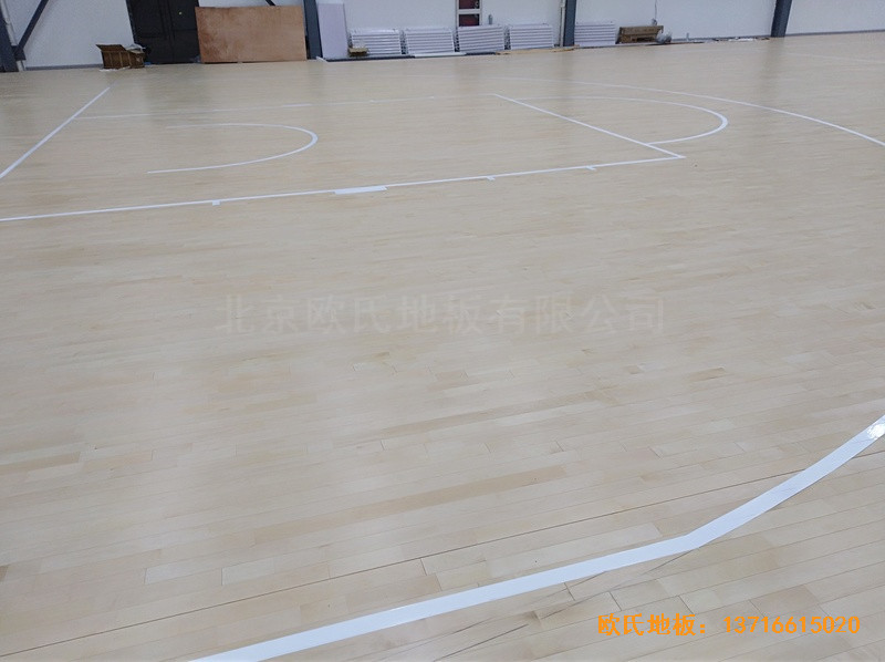 杭州蕭山電力分公司文體中心體育地板施工案例3