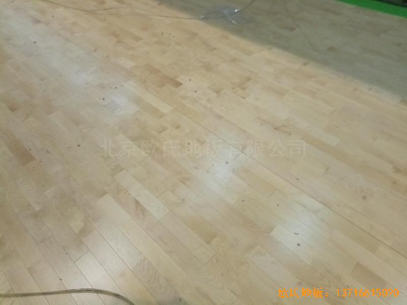 江蘇揚州市廣陵區體操館運動木地板鋪設案例4