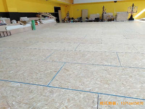江蘇揚州海蘭德瓊花籃球館運動地板鋪裝案例