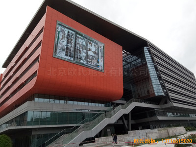 江蘇揚州市廣陵區體操館運動木地板鋪設案例