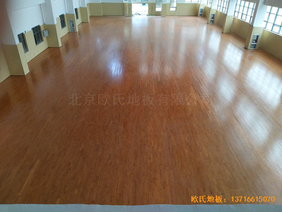 云南蒙自師范體育館運動地板鋪設案例