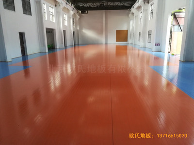 南昌赤練排球館運動地板鋪設案例