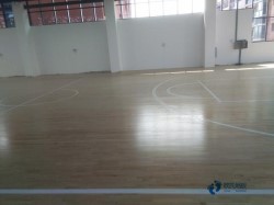 普通籃球運動木地板施工工藝