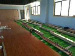 單龍骨運動館木地板安裝公司