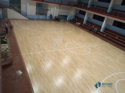 專用籃球運動地板施工流程