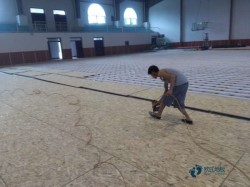 板式龍骨籃球場地地板安裝公司
