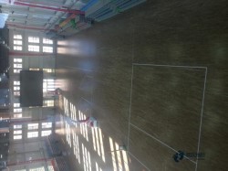 一般體育場地木地板施工工藝
