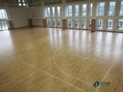 中等運動籃球地板施工方案