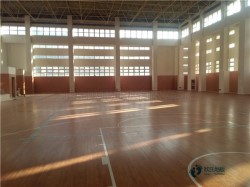 中等籃球場地地板施工工藝