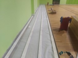 懸浮體育運動木地板施工方案