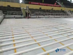 懸浮式體育木地板施工隊