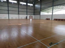 懸浮籃球場地木地板施工團隊