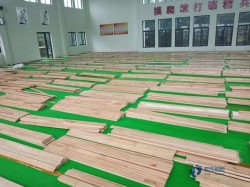 懸浮式體育運動木地板施工單位