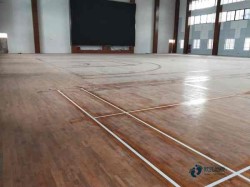 懸浮體育場地板施工流程
