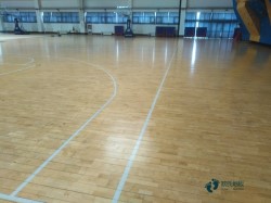 懸浮運動體育木地板施工方案