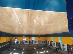 懸浮籃球場木地板施工步驟
