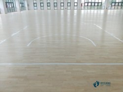 雙龍骨籃球館木地板廠家報價