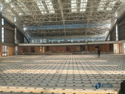 學校松木舞臺體育館木地板施工流程