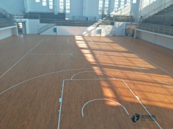 懸浮式籃球場木地板施工工藝