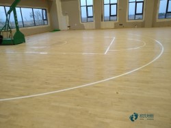 較好的籃球體育地板施工流程