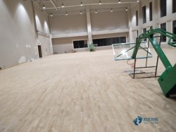 雙層龍骨體育場地木地板廠家報價