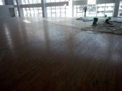 主輔龍骨籃球場館木地板廠家報價