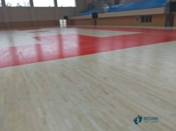 專用籃球場地地板施工工藝